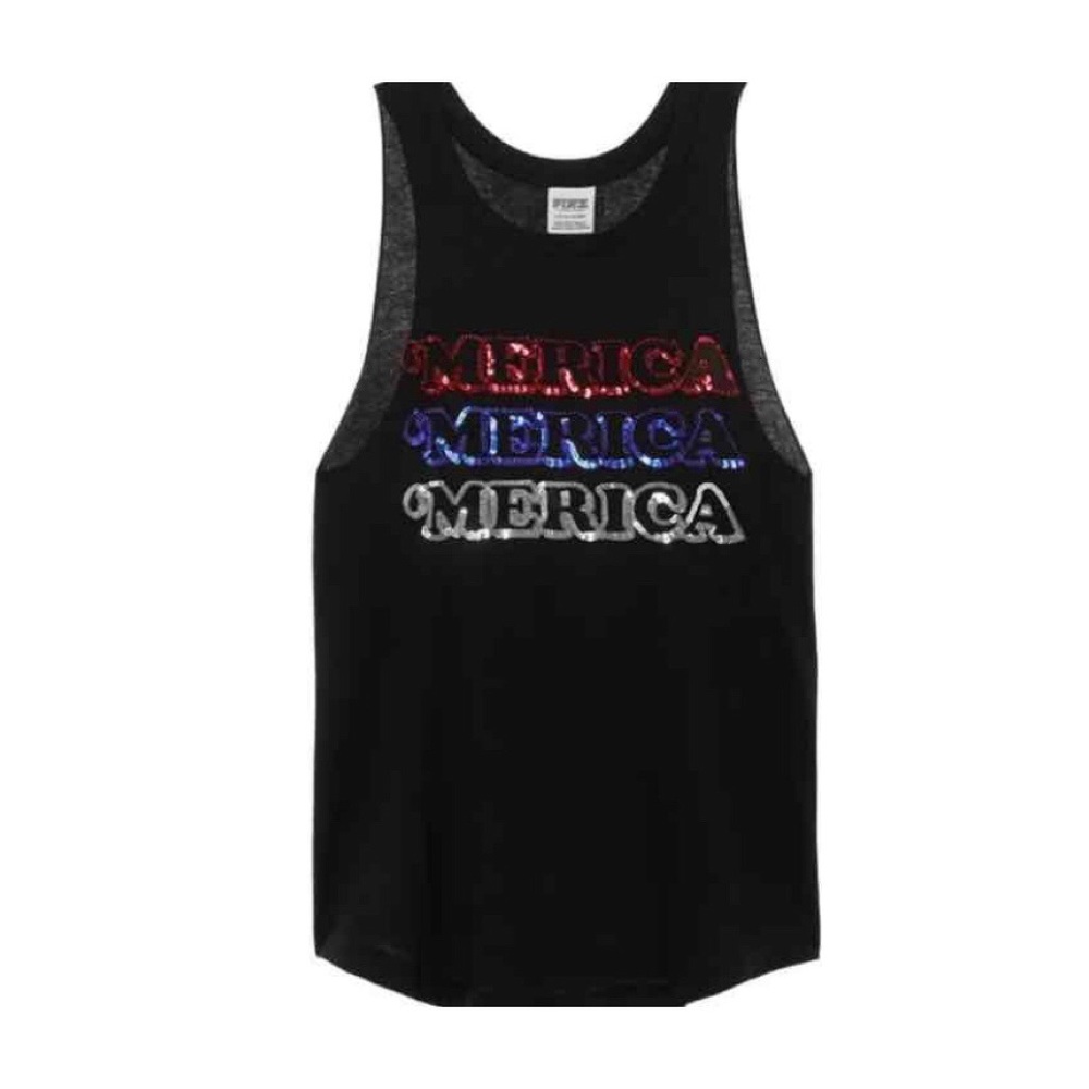 Victoria’s Secret PINK ‘MERICA Muscle Tank